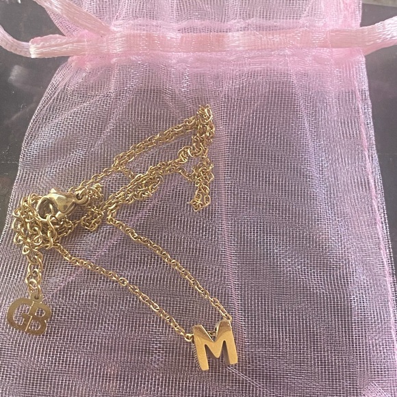 M Necklace Purchased in Spain, Has never been worn - Picture 3 of 5